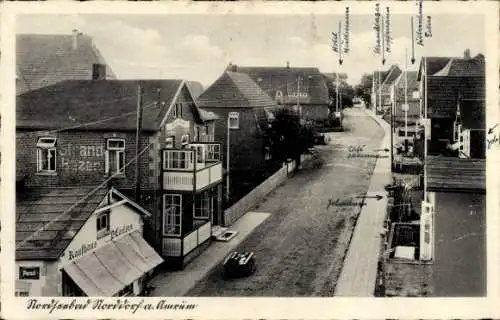 Ak Norddorf auf Amrum Nordfriesland, Straßenpartie, Kaufhaus, Strandbazar