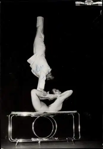 Ak Schauspieler, Artisten, Autogramm