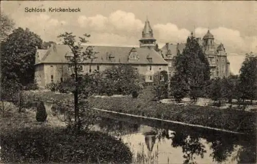 Ak Hinsbeck Nettetal am Niederrhein, Schloss Krickenbeck