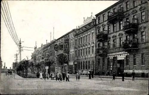 Ak Grudziądz Graudenz Westpreußen, Getreidemarkt, Central Hotel