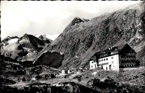 Ak Neustift im Stubaital in Tirol, Franz Senn Hütte