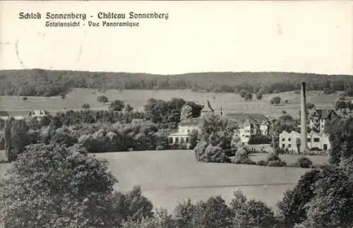 Ak Carspach Karspach Elsass Haut Rhin, Bad Sonnenberg, Schloss