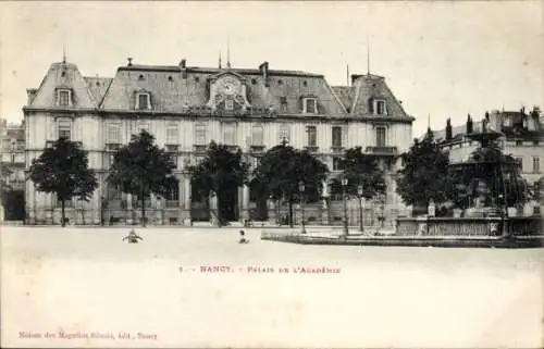 Ak Nancy Meurthe et Moselle, Palais de l’Academie