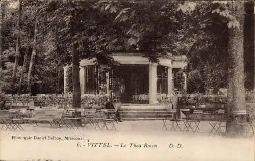 Ak Vittel Lothringen Vosges, La Thea Room