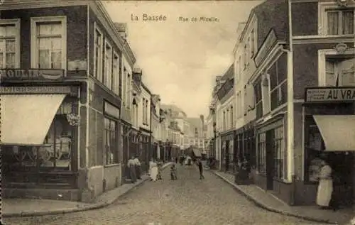 Ak La Bassée Nord, Rue de Mizelle