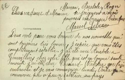 Ak Le Val d'Oise de Bezon, Rue de Pontoise und Mädchenschule