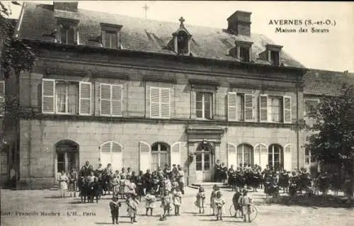 Ak Avernes Val d’Oise, Haus der Schwestern