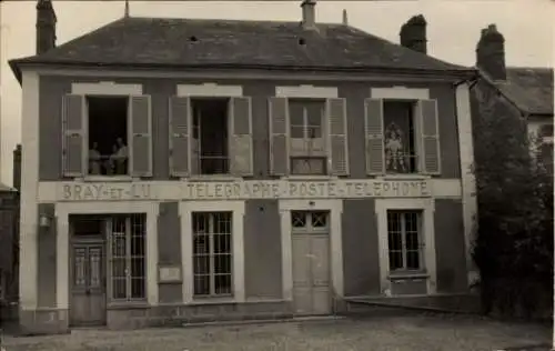 Foto Ak Bray und Lû Val d’Oise, La Poste