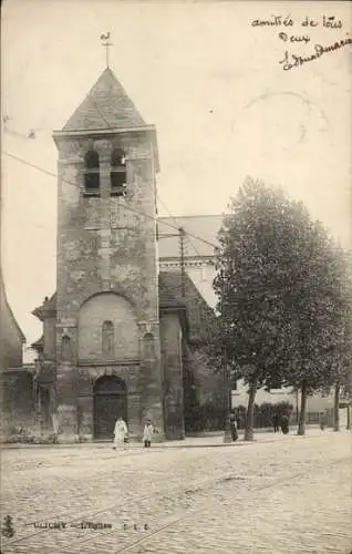 Ak Clichy Hauts de Seine, Kirche