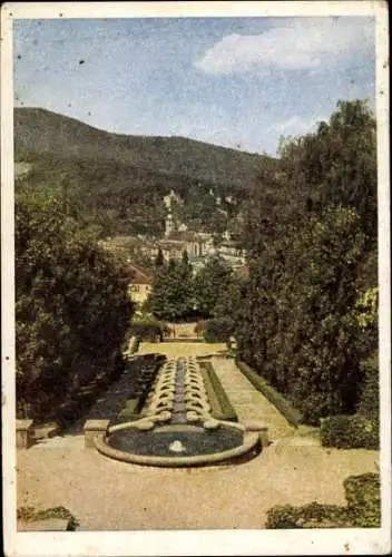 Ak Baden Baden am Schwarzwald, Paradies