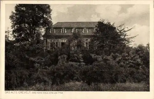 Ak Krefeld am Niederrhein, Das Hohe Haus, erb. um 1750