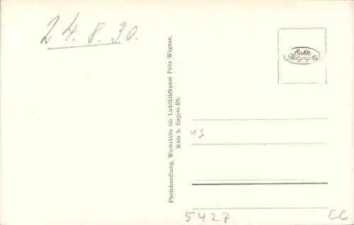 Ak Bad Ems an der Lahn, Totalansicht, Bäderley, Concordiaturm