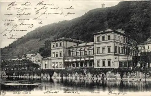 Ak Bad Ems an der Lahn, Kursaal