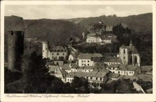 Ak Neuerburg in der Eifel, Teilansicht, Beilsturm