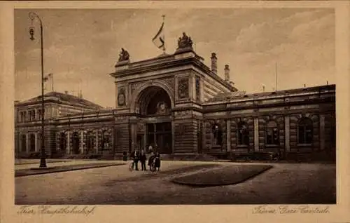 Ak Trier an der Mosel, Hauptbahnhof