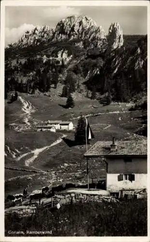 Ak Aschau im Chiemgau Oberbayern, Gorlalm, Kampenwand