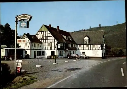 Ak Lennestadt im Sauerland, Gasthof Waidmannsheil, Schnell Imbiss