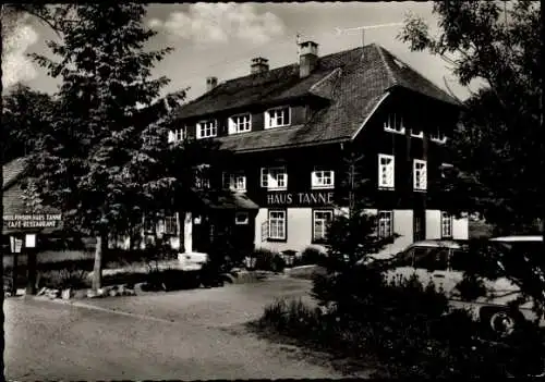 Ak  Hintertodtmoos Todtmoos im Hochschwarzwald, Hotelpension Haus Tanne