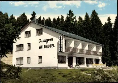 Ak Schönwald im Schwarzwald, Rüdigers Waldhotel