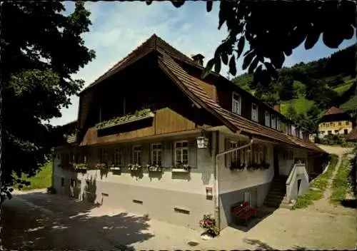 Ak Kirnbach Wolfach im Schwarzwald, Gasthof Pension Krone