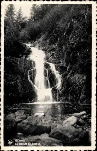 Ak Malmédy Wallonien Lüttich, La cascade de Bayhon