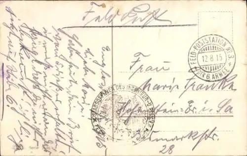 Ak Soldat rauchte Zigarre, Welche Nummer mag' das sein