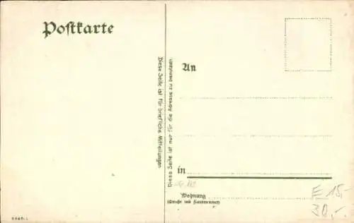 Präge Litho Kaiserparade, Kaiser Wilhelm II., Kaiserin Auguste Viktoria