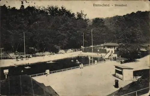 Ak Remscheid im Bergischen Land, Strandbad