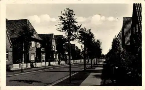 Ak Marne in Holstein Dithmarschen, Klaus Harm Straße