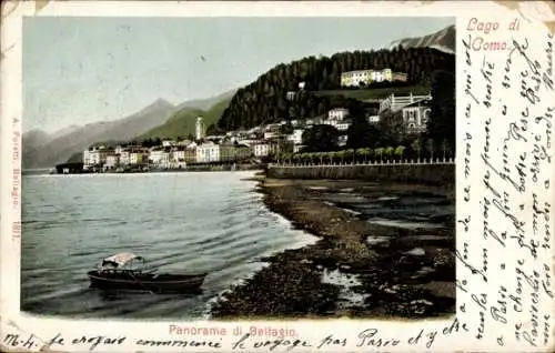 Ak Bellagio Lago di Como Lombardia, Panorama