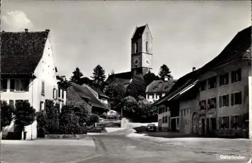Ak Gelterkinden Kt. Basel Land, Ortspartie