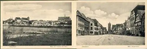 Set von 10 Ak Haßfurt Unterfranken im Umschlag, verschiedene Ansichten