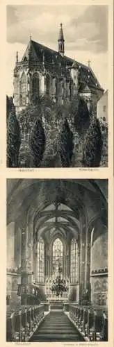 Set von 10 Ak Haßfurt Unterfranken im Umschlag, verschiedene Ansichten