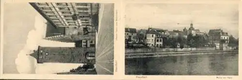 Set von 10 Ak Haßfurt Unterfranken im Umschlag, verschiedene Ansichten