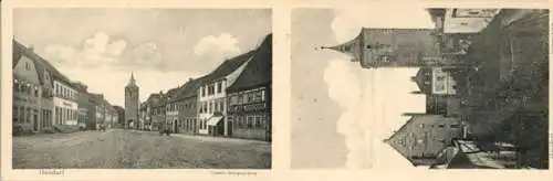 Set von 10 Ak Haßfurt Unterfranken im Umschlag, verschiedene Ansichten