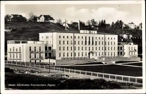 Ak Passau in Niederbayern, Neues Städtisches Krankenhaus