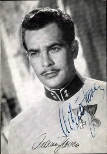Ak Schauspieler Adrian Hoven, Portrait, Autogramm
