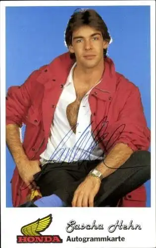 Ak Schauspieler Sascha Hehn, Portrait, Autogramm