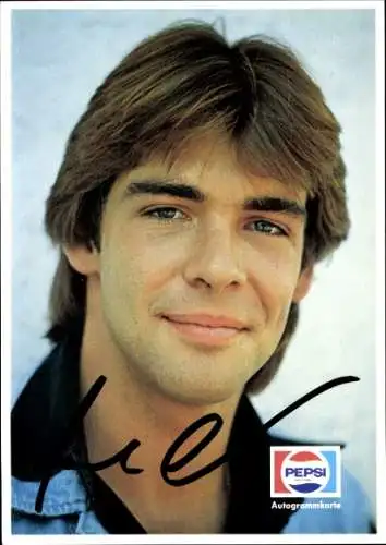 Ak Schauspieler Sascha Hehn, Portrait, Autogramm