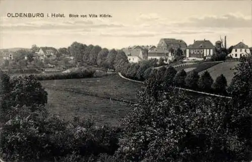 Ak Oldenburg in Holstein, Blick von Villa Klöris