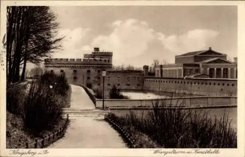 Ak Kaliningrad Königsberg Ostpreußen, Wrangelturm, Kunsthalle