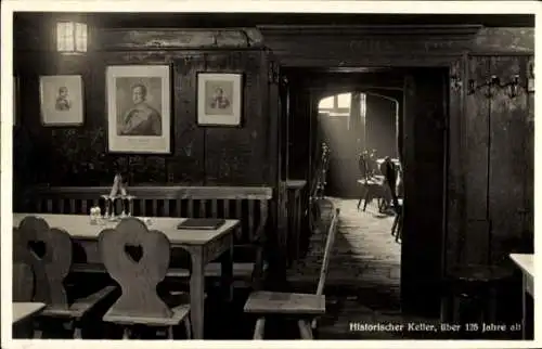 Ak Berlin Mitte, Gasthaus Lutter & Wegner, historischer Keller,Charlottenstraße 49,Französische Str.