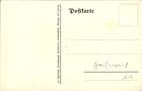 Ak Hansestadt Greifswald, Stadthalle