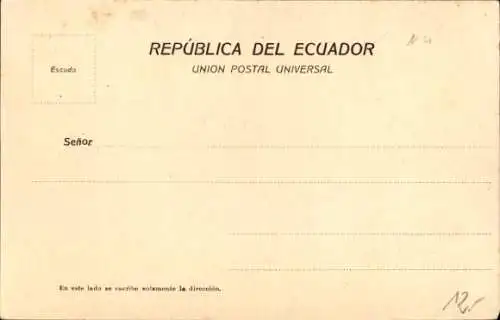 Ak Guayaquil Ecuador, Regierungsgebäude