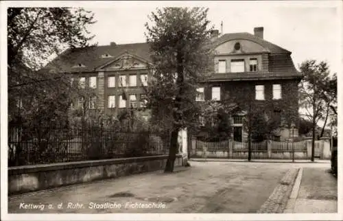 Ak Kettwig Essen im Ruhrgebiet, Staatliche Fichteschule