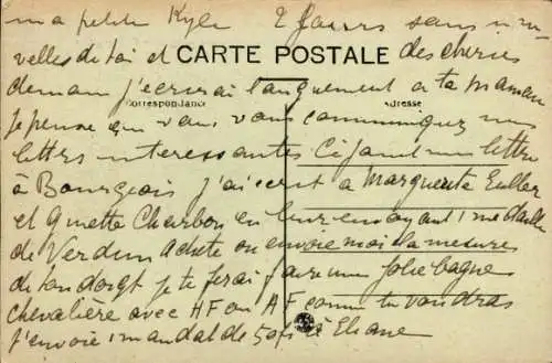 Ak Nesle-Somme, französisch-britische Offensive