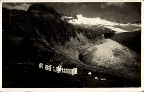 Ak Mayrhofen im Zillertal Tirol, Berliner Hütte, Hornkees Gletscher