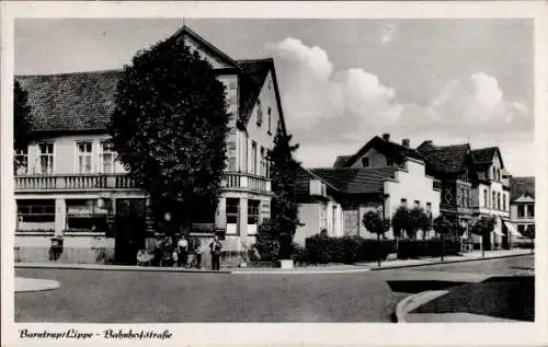 Ak Barntrup in Lippe, Bahnhofstraße