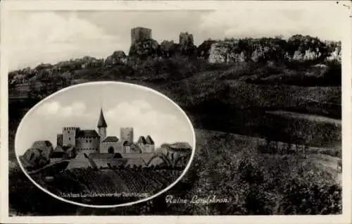 Ak Leymen Leimen Elsass Haut Rhin, Burg Landskron