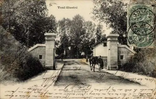 Ak Toul Meurthe et Moselle, Porte Jeanne-d'Arc